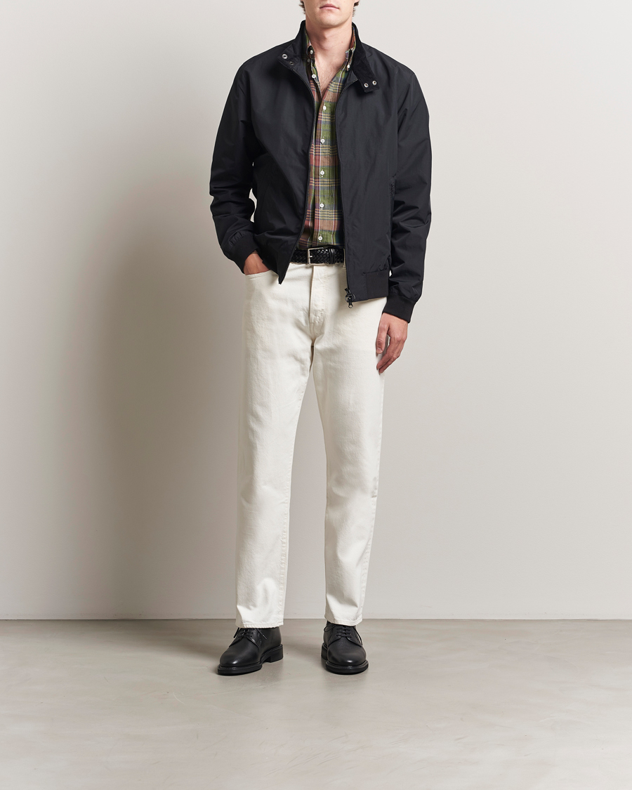 Herre | Jakker | Barbour Lifestyle | Royston Casual Harrington Jacket Black