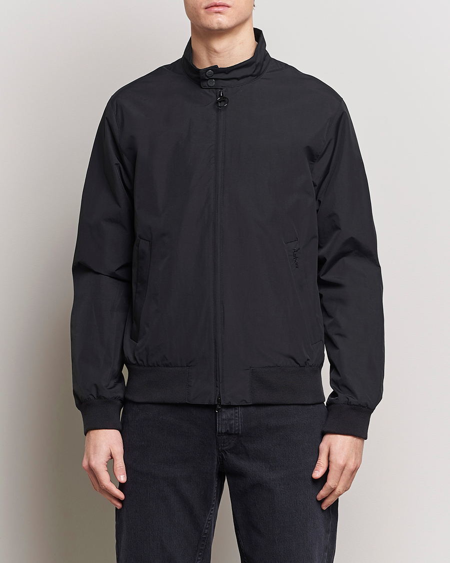 Herre | Vårjakker | Barbour Lifestyle | Royston Casual Harrington Jacket Black