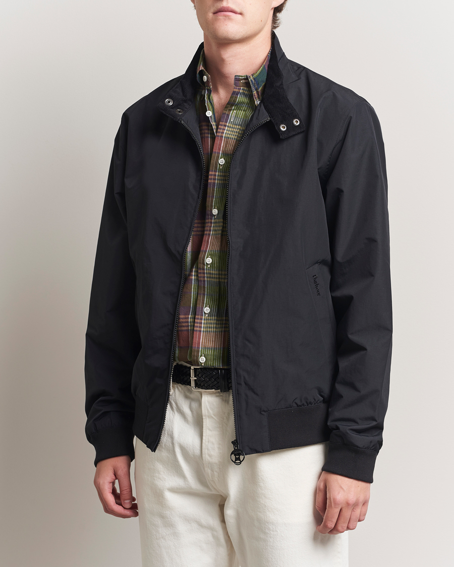 Herre | Jakker | Barbour Lifestyle | Royston Casual Harrington Jacket Black