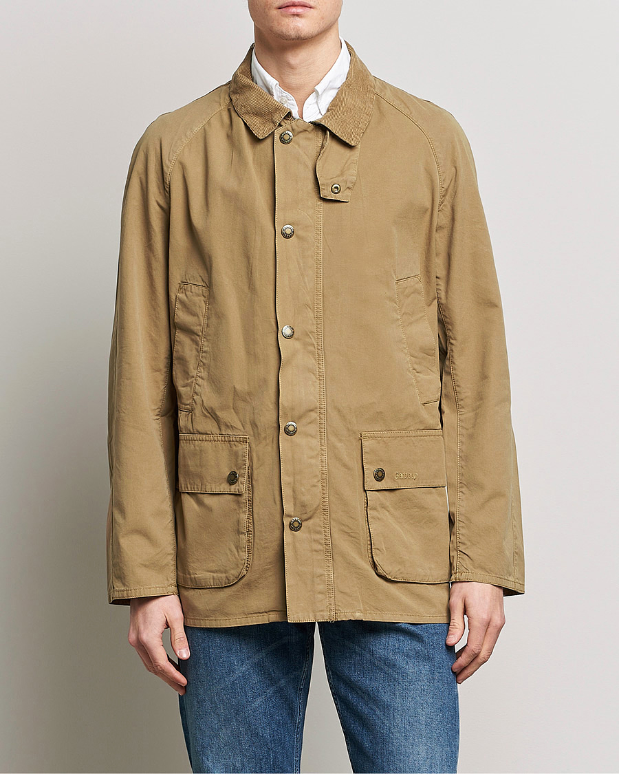 Herre | Vårjakker | Barbour Lifestyle | Ashby Casual Jacket Stone