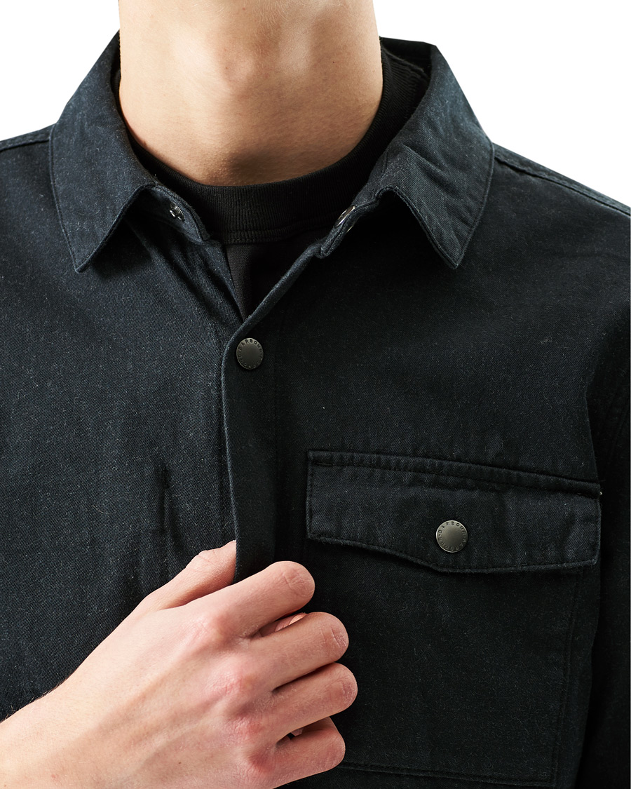 Herre | Skjorter | Barbour Lifestyle | Mortan Overshirt Black
