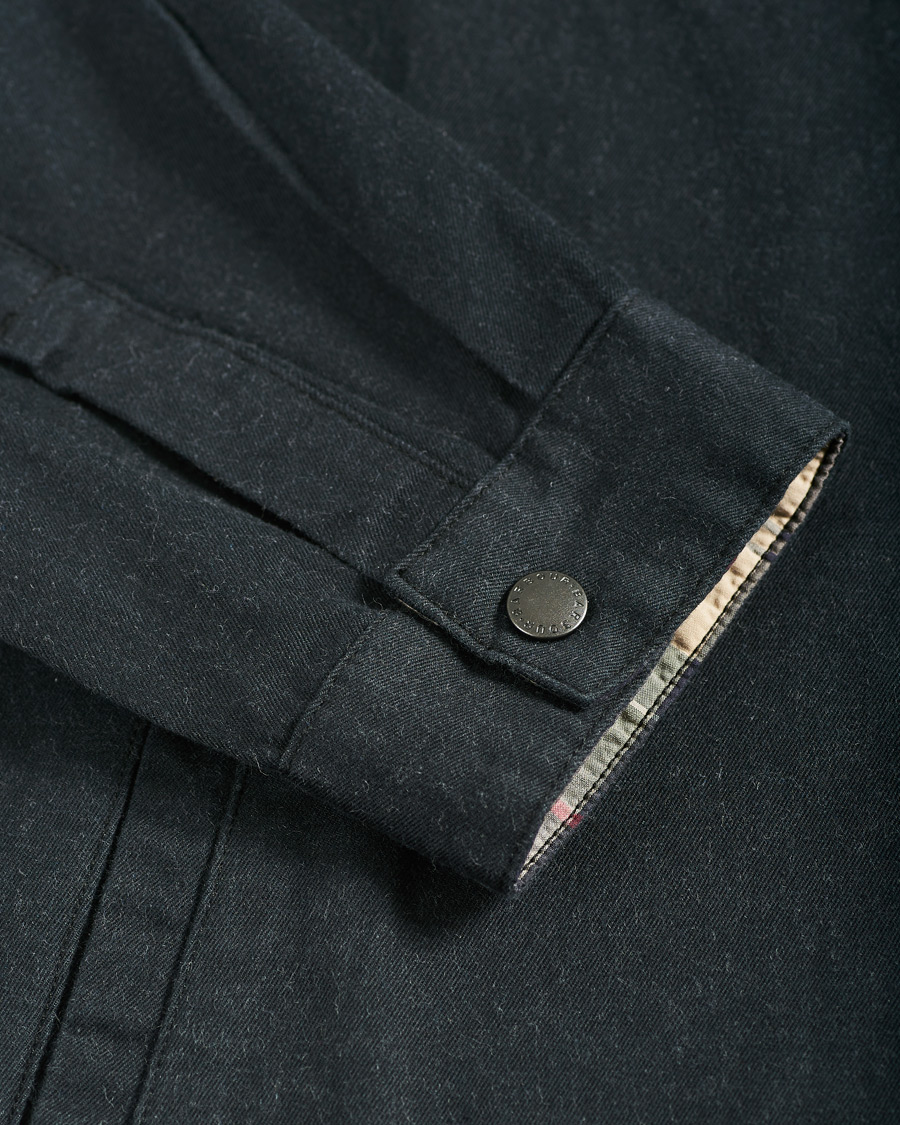Herre | Skjorter | Barbour Lifestyle | Mortan Overshirt Black