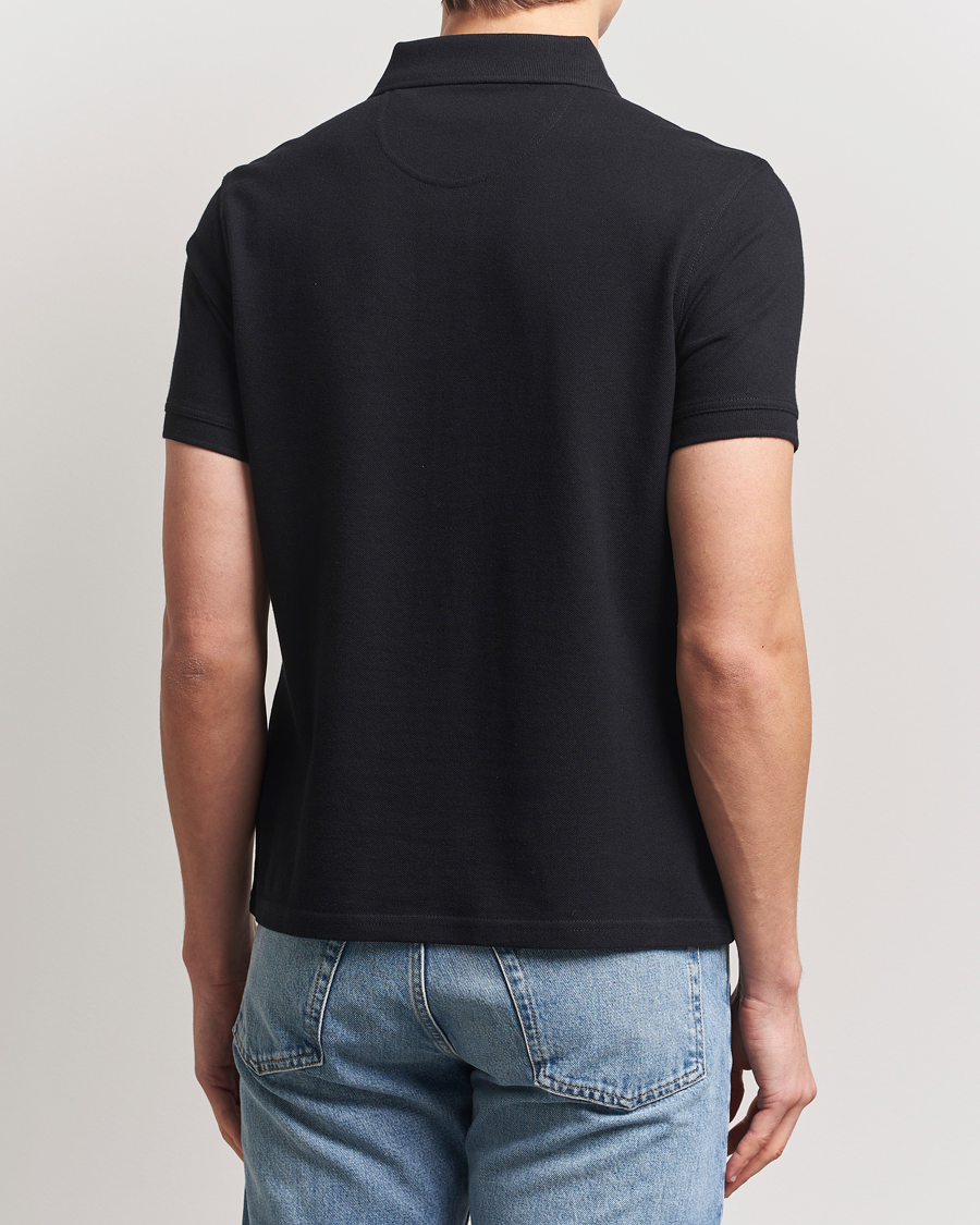 Herre | Pikéer | Barbour Lifestyle | Sports Polo Black