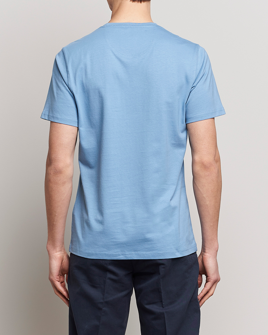 Herre | T-Shirts | Barbour Lifestyle | Sports Crew Neck T-Shirt Blue