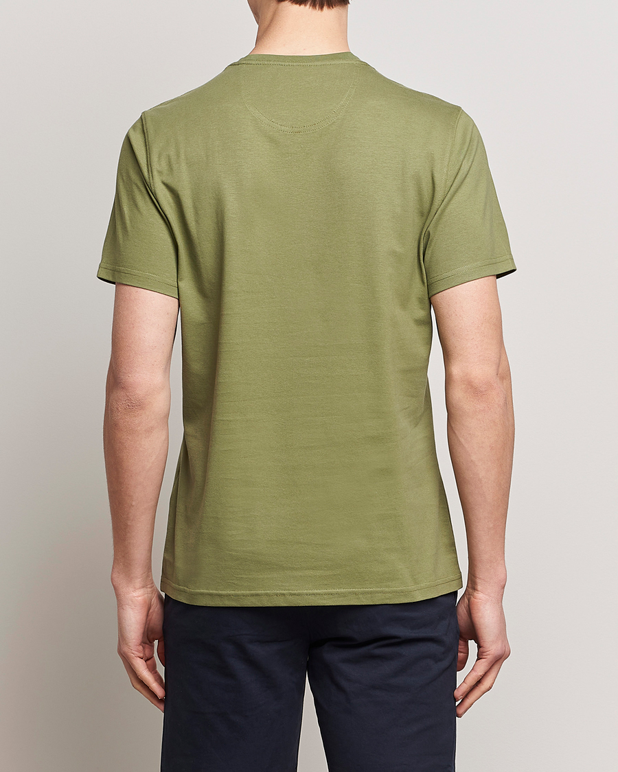 Herre | T-Shirts | Barbour Lifestyle | Essential Sports T-Shirt Burnt Olive