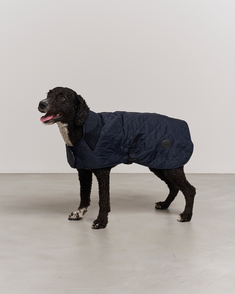 Herre | Barbour Lifestyle Quilted Dog Coat Navy | Barbour Lifestyle | Quilted Dog Coat Navy