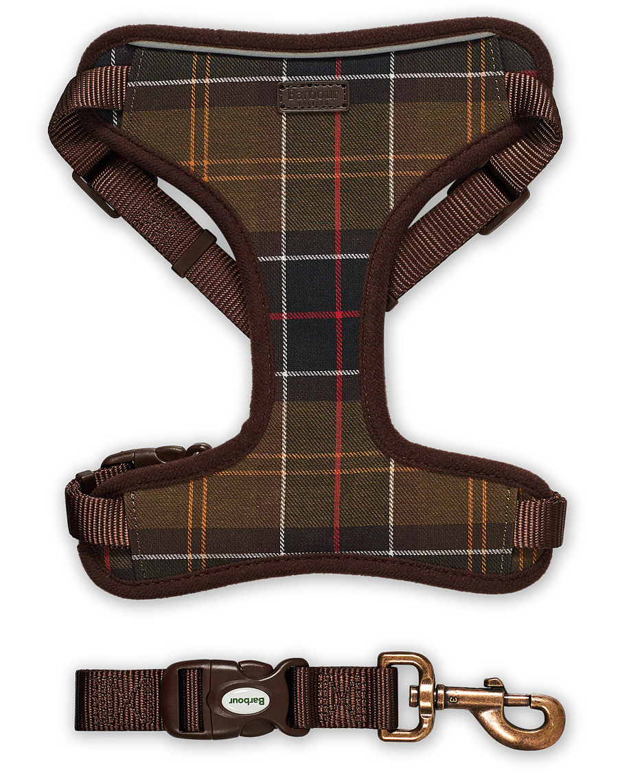 Herre | Barbour Lifestyle Travel and Exercise Harness Classic Tartan | Barbour Lifestyle | Travel and Exercise Harness Classic Tartan