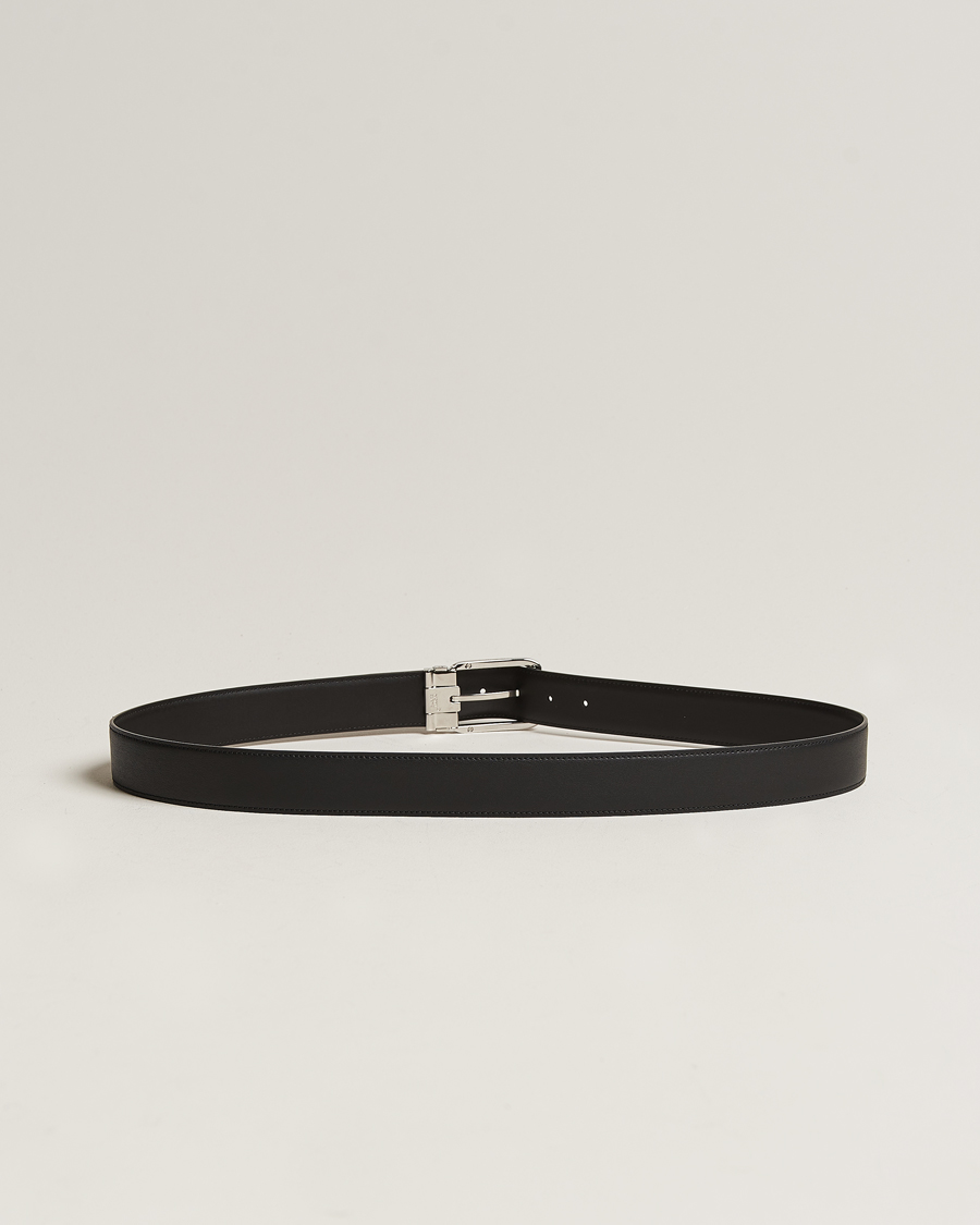 Herr |  | Montblanc | Black 35 mm Leather belt Black