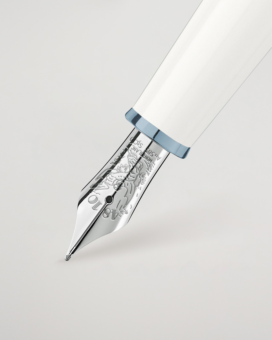 Herre | Penner | Montblanc | Meisterstück Glacier Classique Fountain Pen White