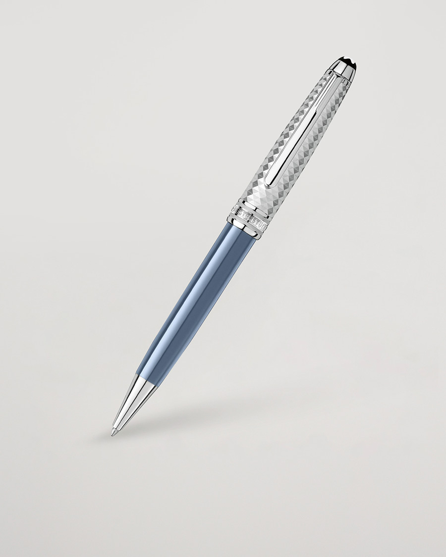 Herre | Montblanc Meisterstück Glacier Doué Ballpoint Pen Blue | Montblanc | Meisterstück Glacier Doué Ballpoint Pen Blue