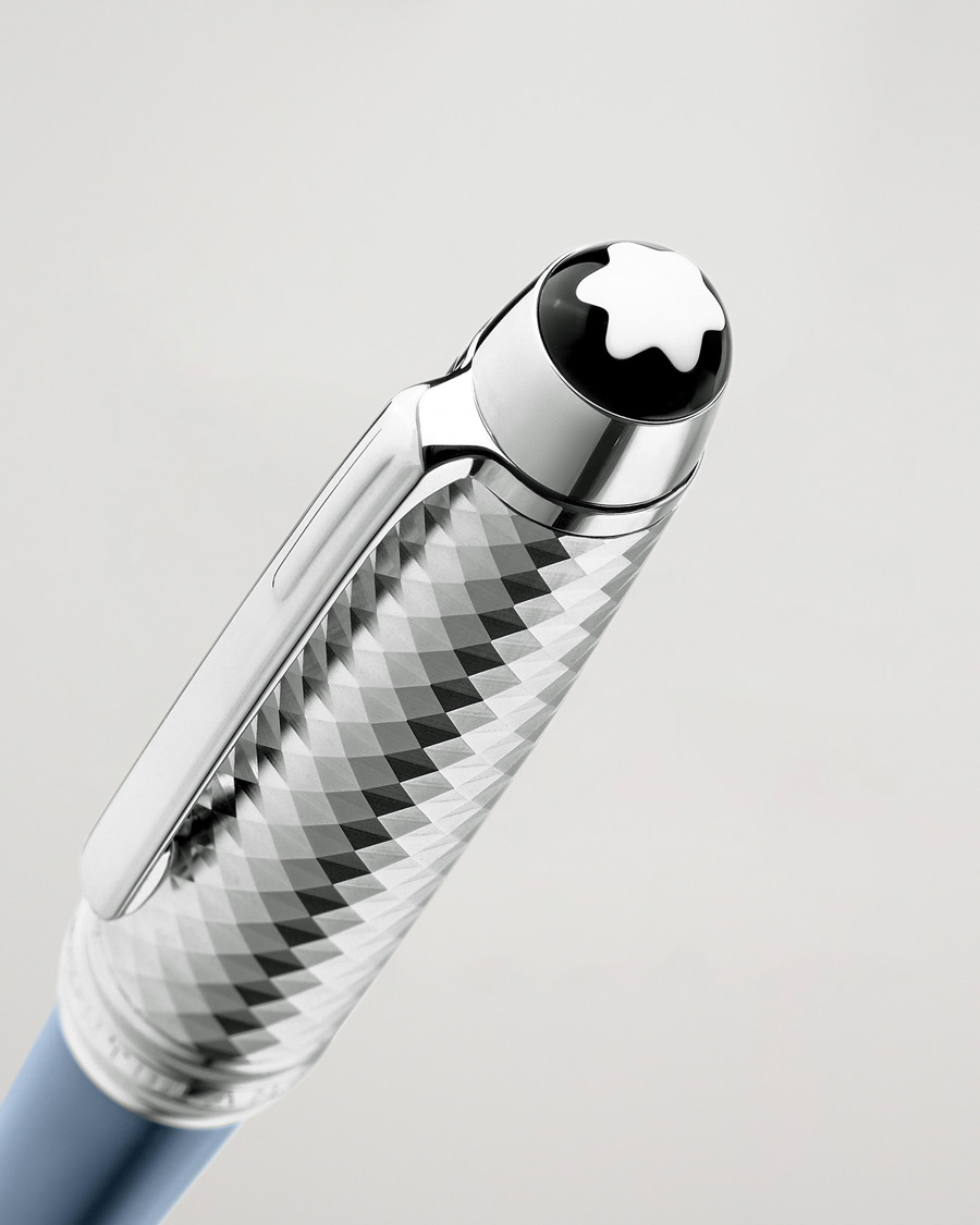 Herre | Montblanc Meisterstück Glacier Doué Ballpoint Pen Blue | Montblanc | Meisterstück Glacier Doué Ballpoint Pen Blue