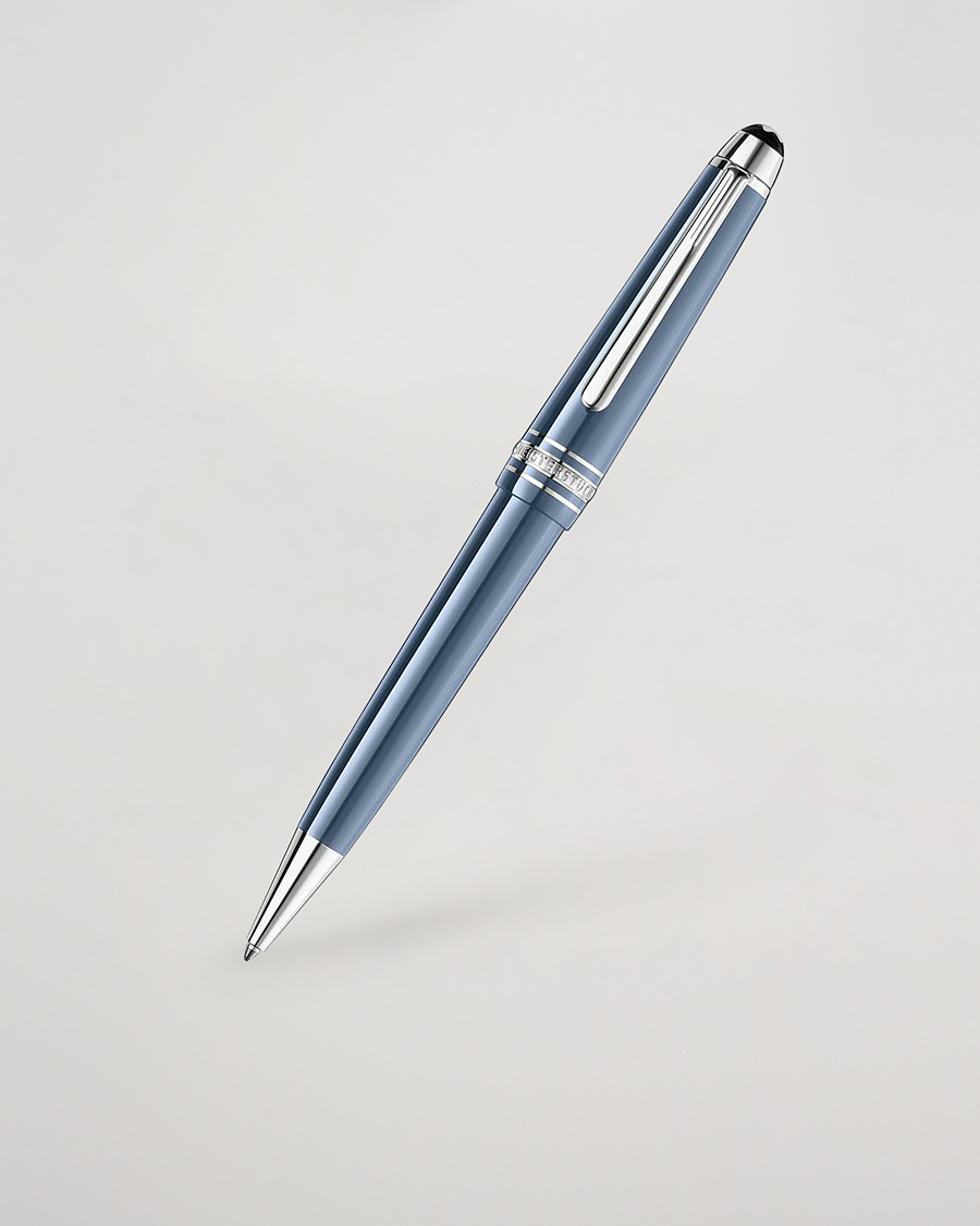 Herre | Montblanc Meisterstück Glacier Midsize Ballpoint Pen Blue | Montblanc | Meisterstück Glacier Midsize Ballpoint Pen Blue