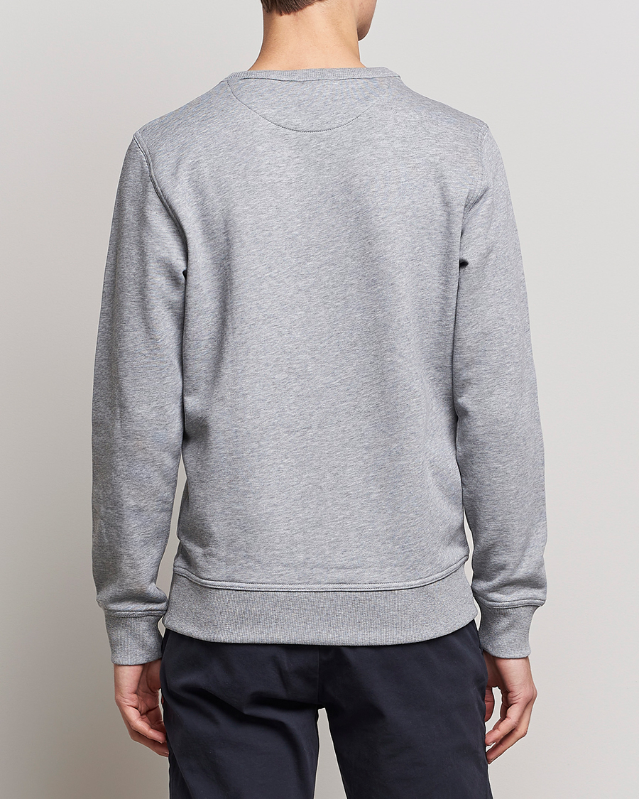 Herre | Gensere | GANT | Archive Shield Crew Neck Sweatershirt Grey Melange