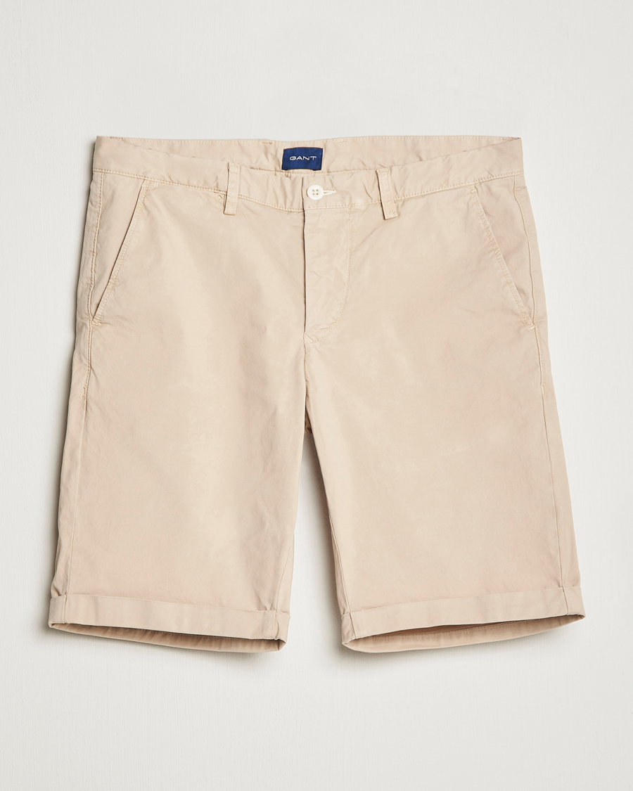 Herre | Shorts | GANT | Regular Sunbleached Shorts Dry Sand