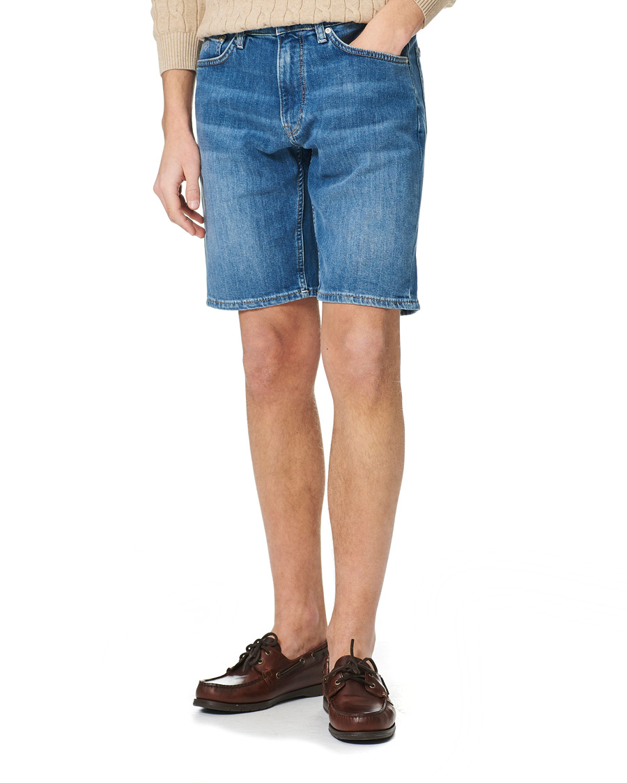 Herre | Shorts | GANT | Arley Jeans Shorts Semi Light Blue