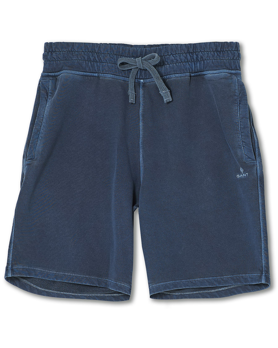 Herre | Shorts | GANT | Sunbleached Sweatshorts Evening Blue
