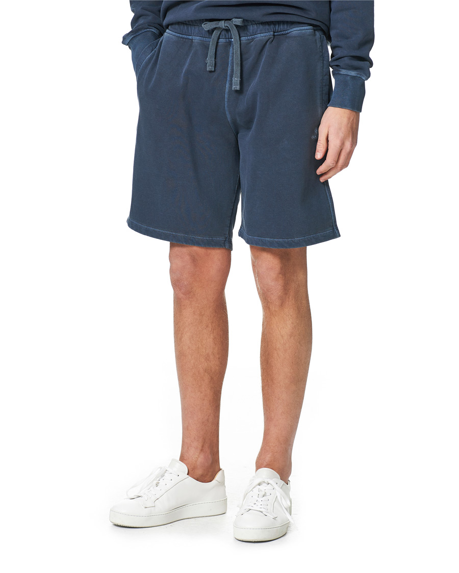 Herre | Shorts | GANT | Sunbleached Sweatshorts Evening Blue