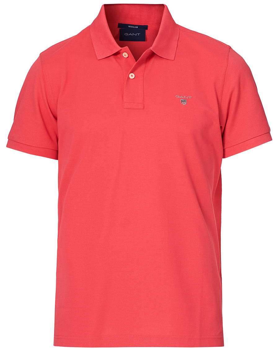 Herre | Pikéer | GANT | The Original Polo Watermelon Pink