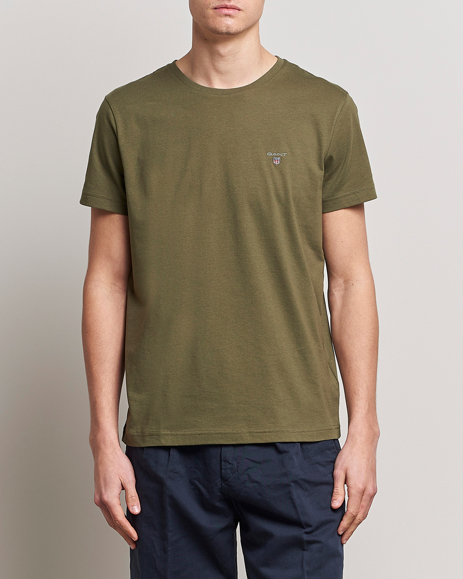 Herre |  | GANT | The Original T-Shirt Racing Green