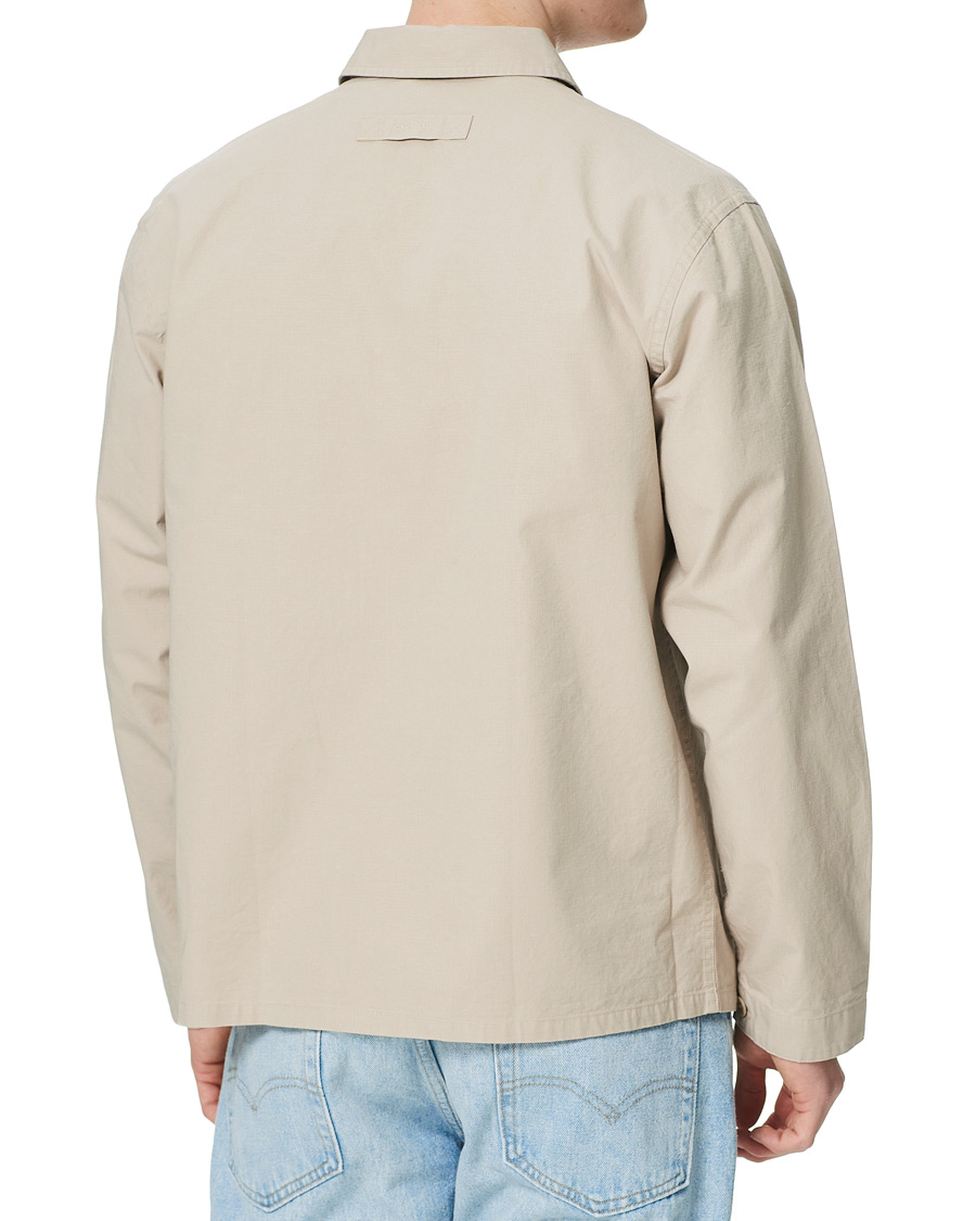 Herre | Skjorter | GANT | Ripstop Overshirt Plaza Taupe