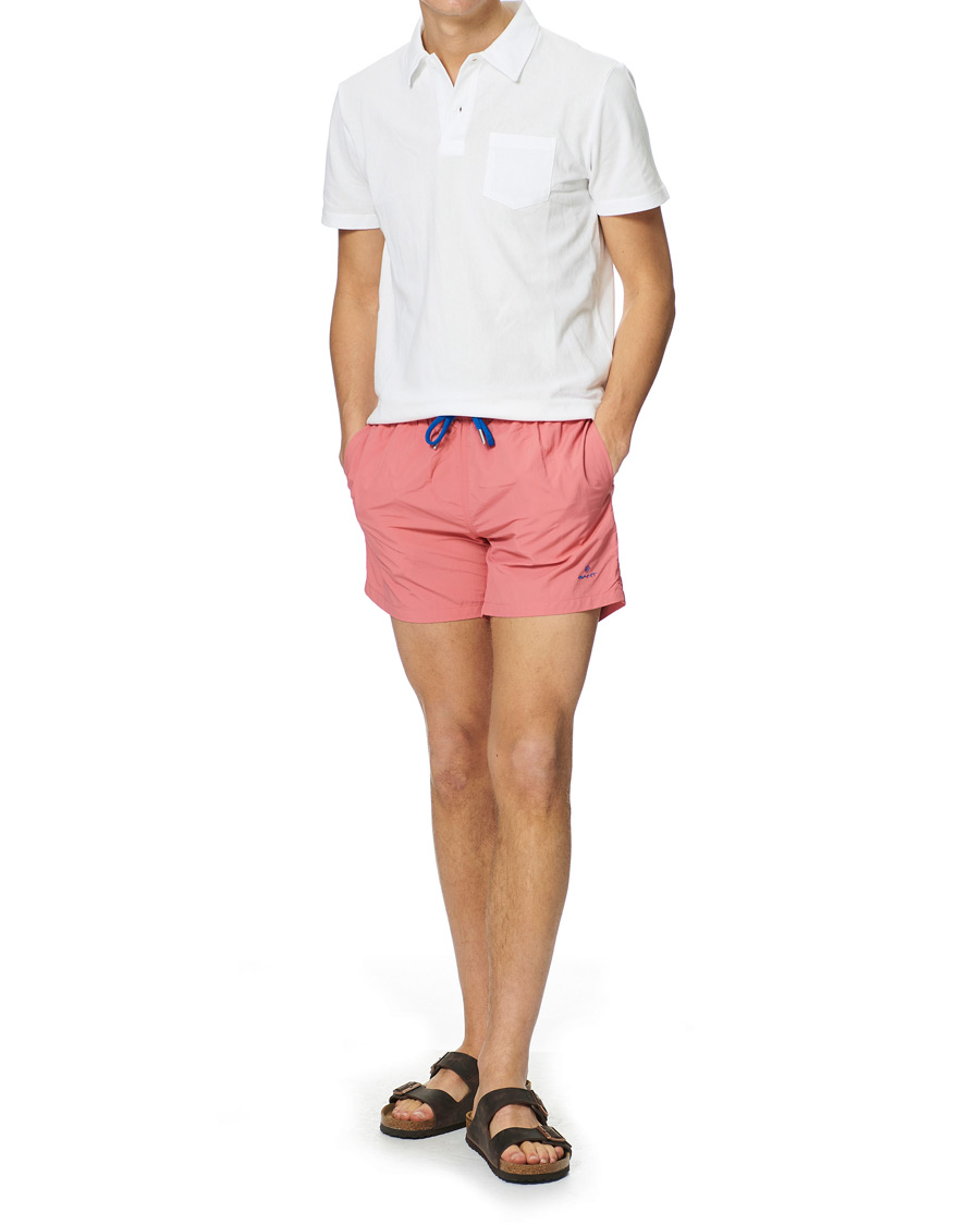 Herre | Badeshorts | GANT | Basic Swimshorts Rapture Rose