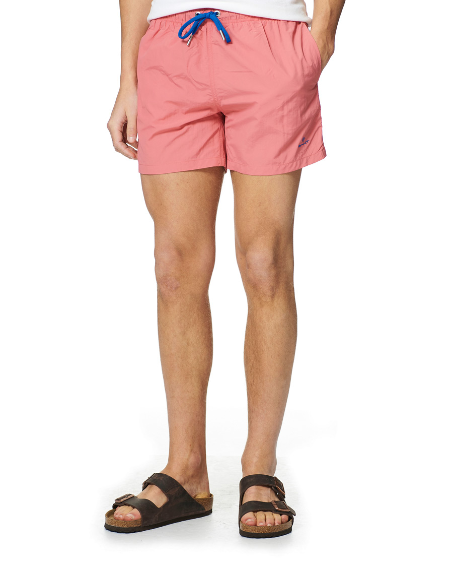 Herre | Badeshorts | GANT | Basic Swimshorts Rapture Rose