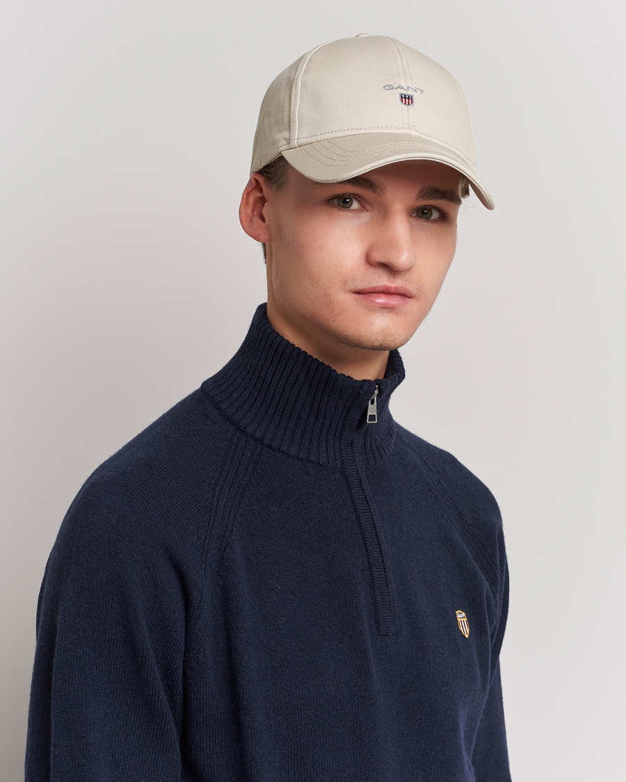 Herre |  | GANT | High Cotton Twill Cap Putty