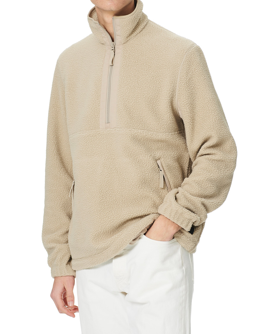 Herre | Jakker | Samsøe Samsøe | Samsøe & Samsøe Rune Recycle Half Zip Pure Cashmere