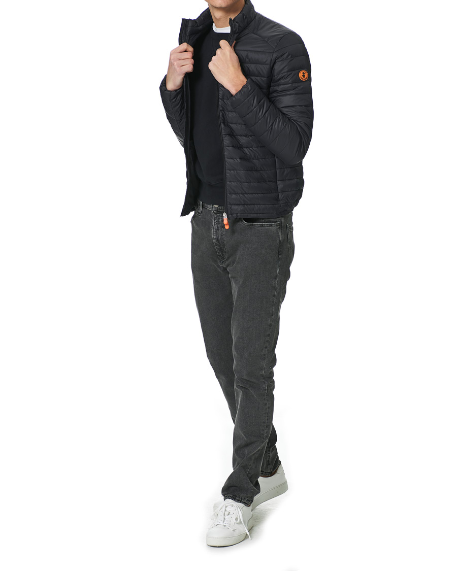 Herre | Jakker | Save The Duck | Alexander Lightweight Padded Jacket Black