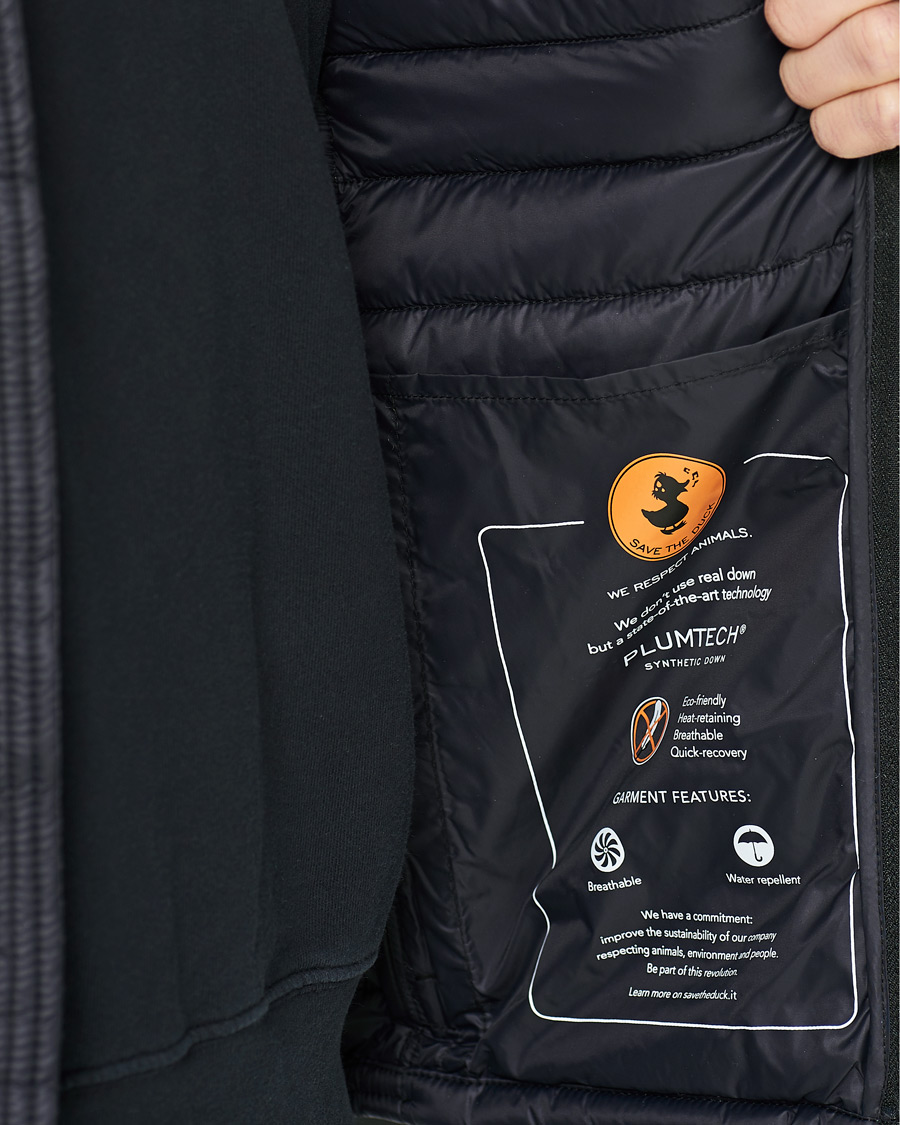 Herre | Jakker | Save The Duck | Alexander Lightweight Padded Jacket Black
