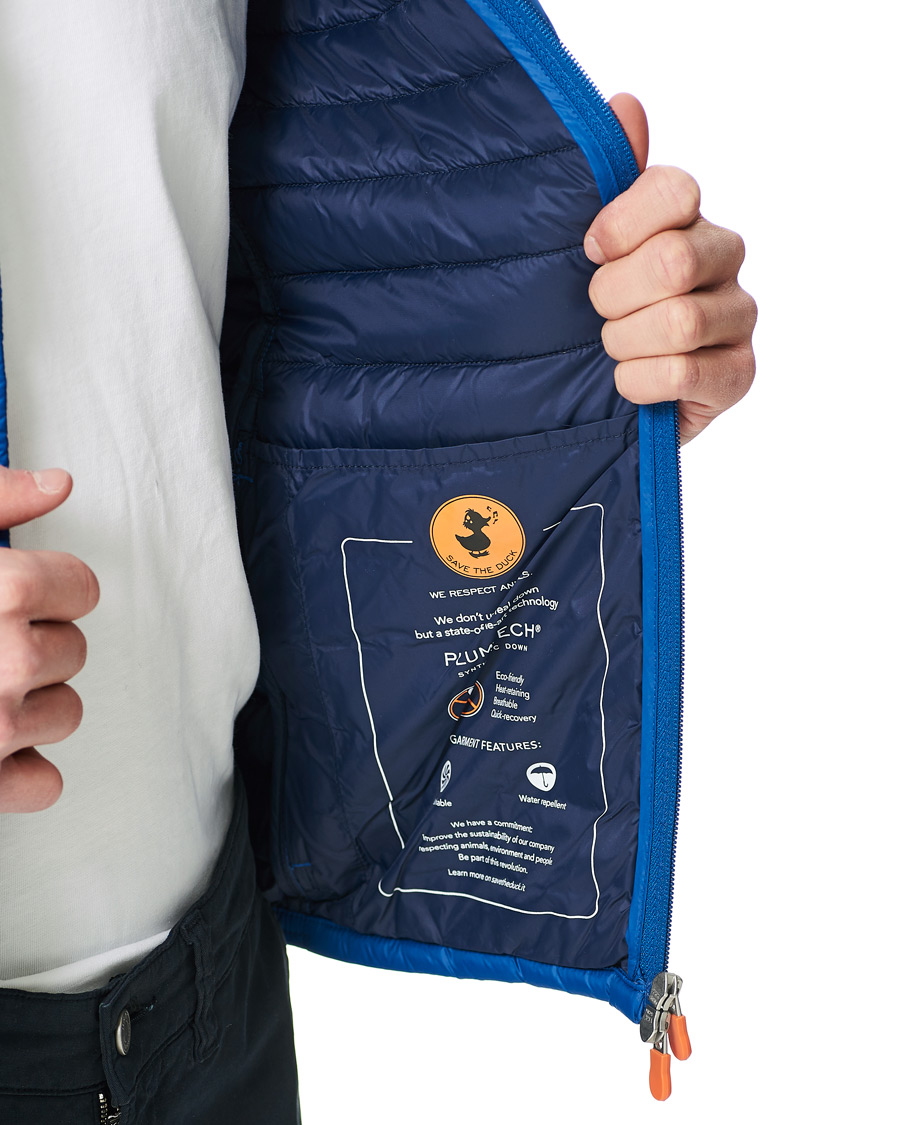 Herre | Jakker | Save The Duck | Alexander Lightweight Padded Jacket Snorkel Blue