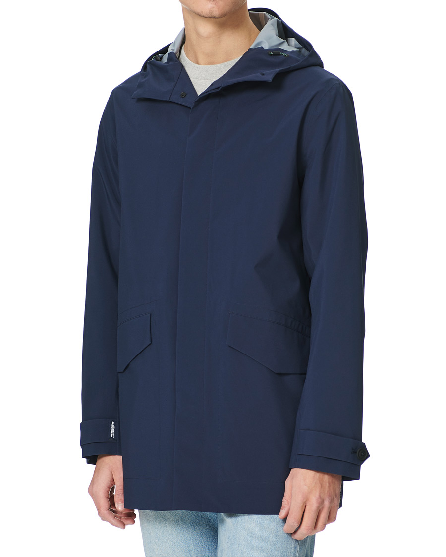 Herre | Jakker | Save The Duck | Mackintosh Co-Lab John Coat Navy Blue