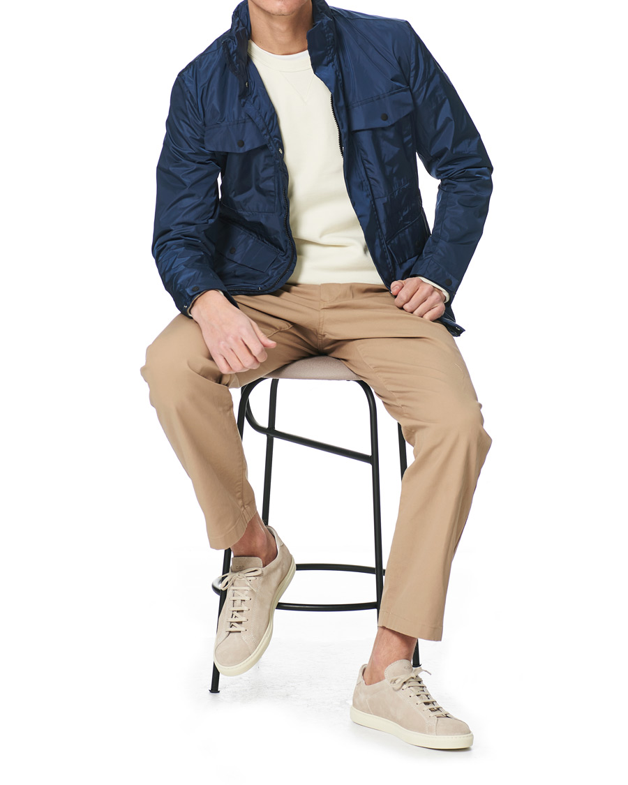 Herre | Jakker | Save The Duck | Sun Nylon Field Jacket Navy Blue