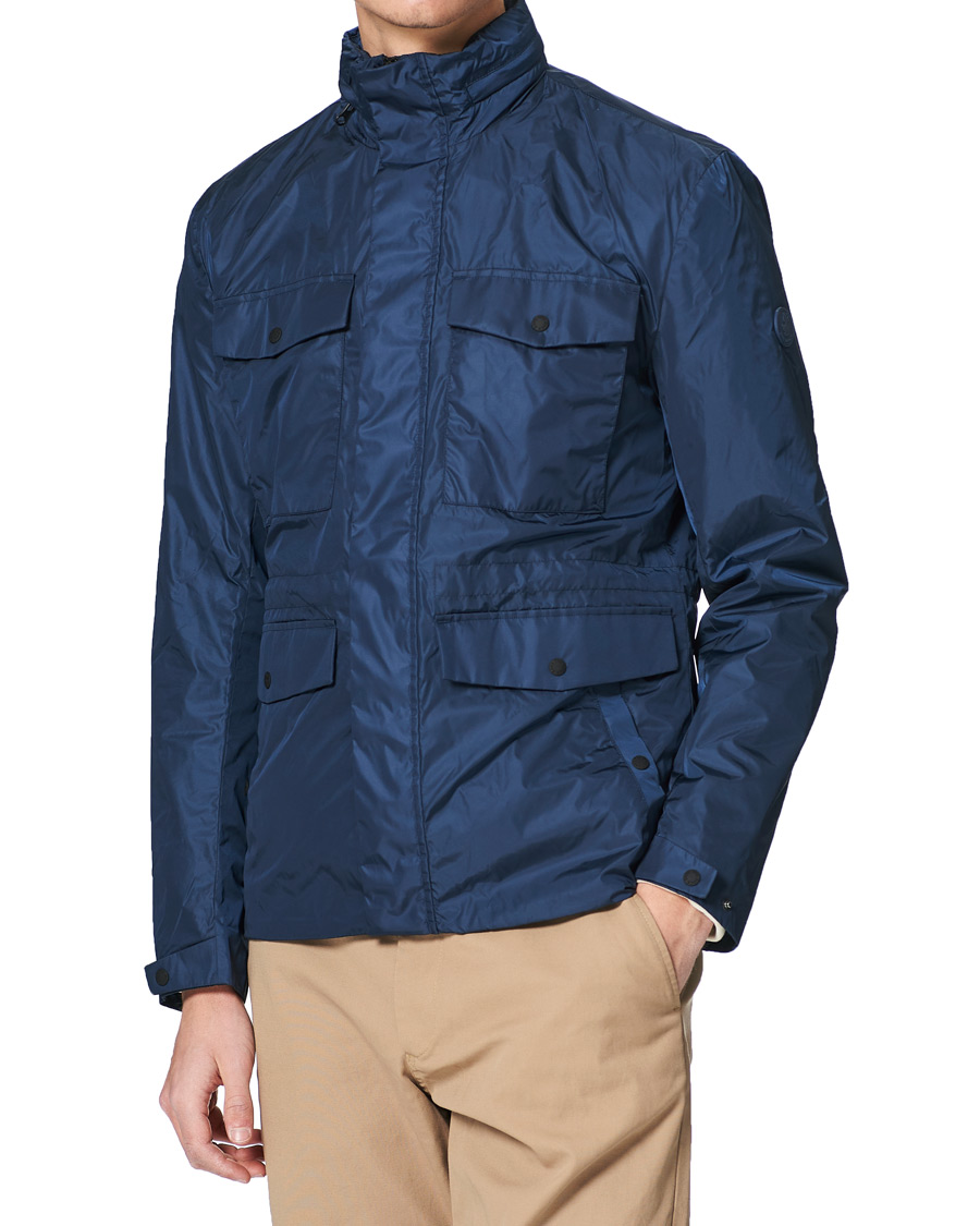Herre | Jakker | Save The Duck | Sun Nylon Field Jacket Navy Blue