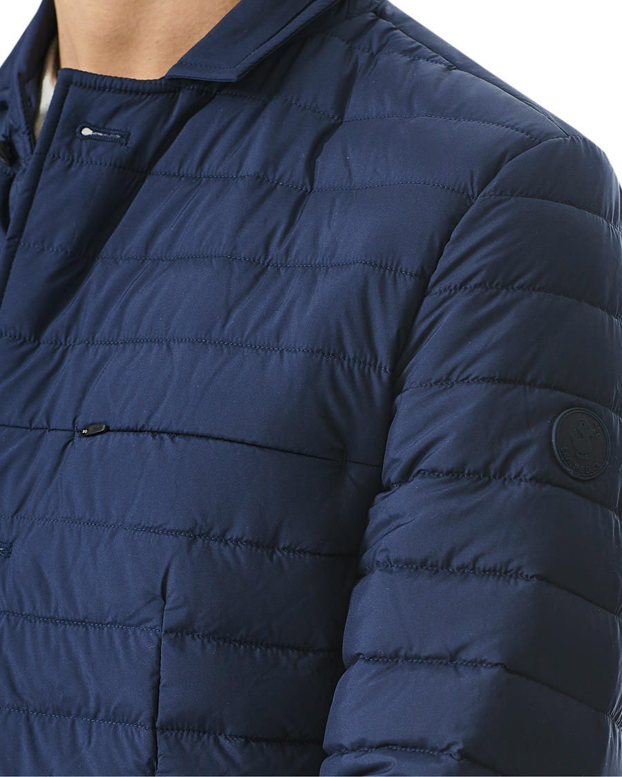 Herre | Jakker | Save The Duck | Kepler Lightweight Matt Padded Blazer Navy Blue