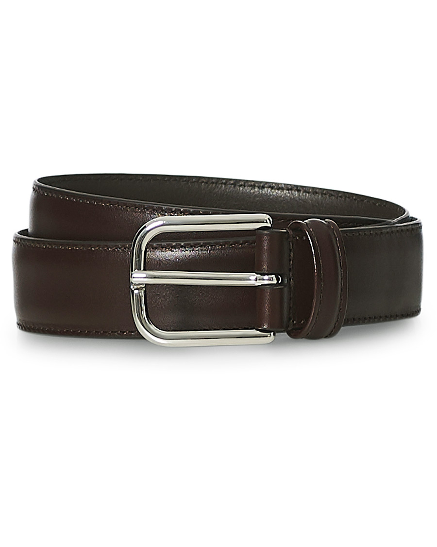 Herre | Belter | Anderson's | Leather Suit Belt Brown