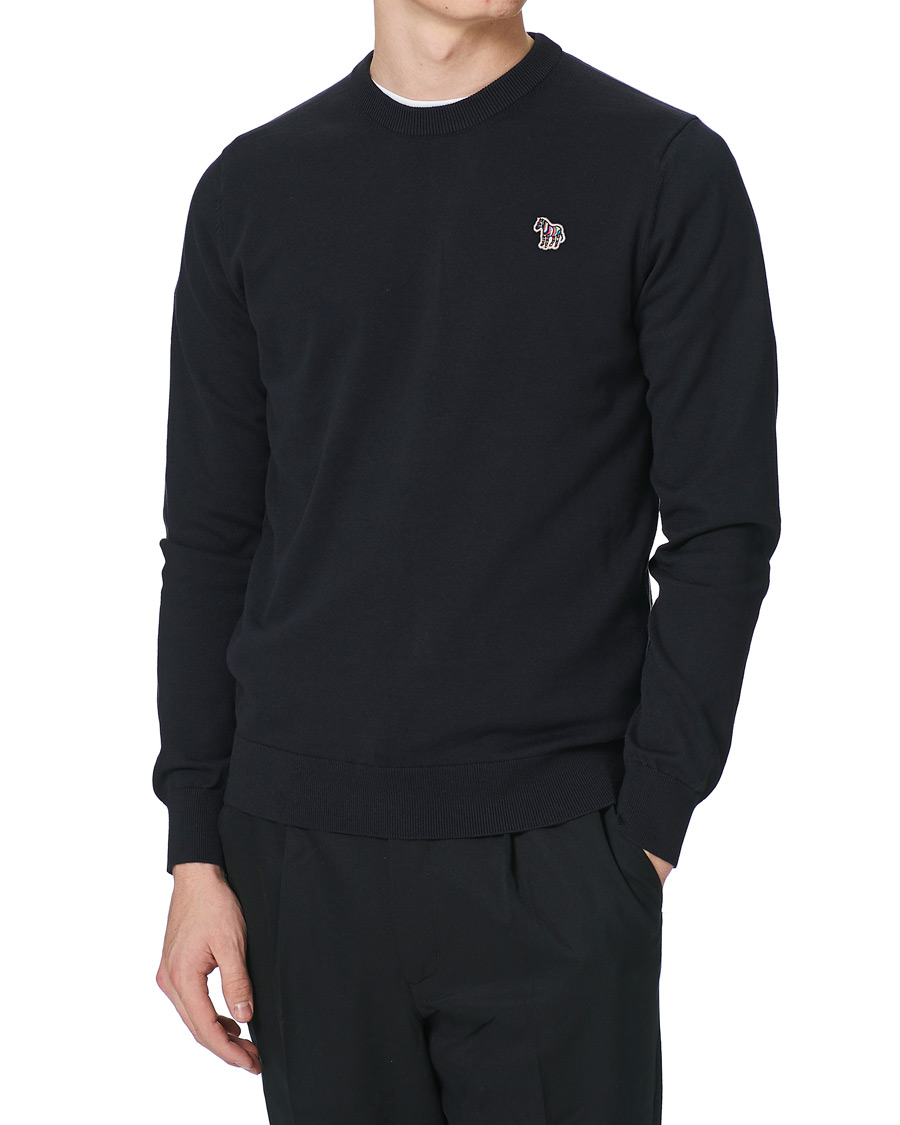 Herre | Gensere | PS Paul Smith | Zebra Crew Neck Pullover Black