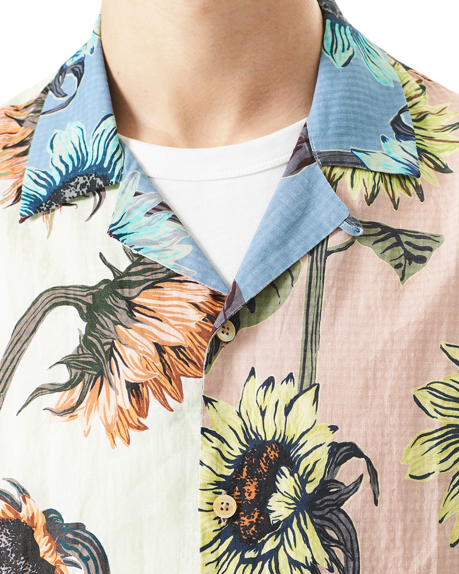 Herre | Skjorter | Paul Smith | Sunflower Short Sleeve Shirt Flower