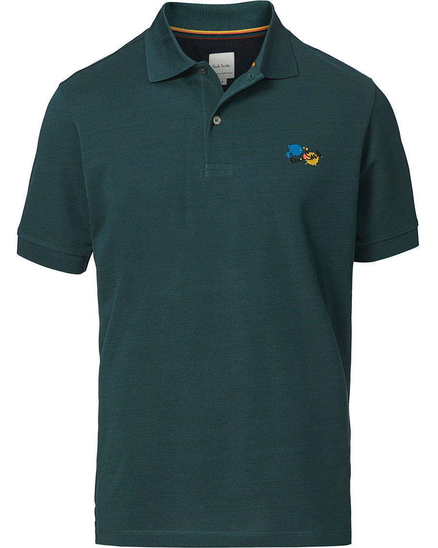Herre | Pikéer | Paul Smith | Paint Polo Green