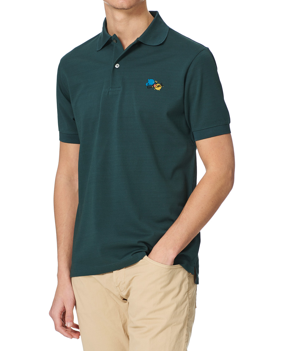 Herre | Pikéer | Paul Smith | Paint Polo Green
