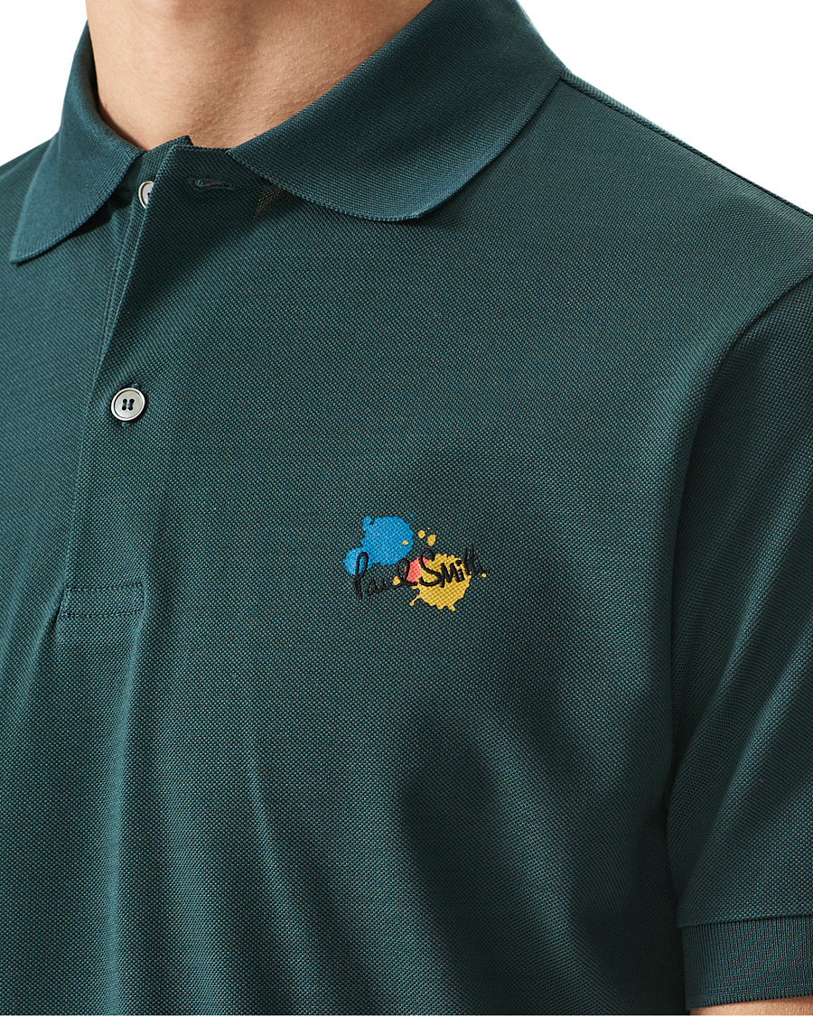 Herre | Pikéer | Paul Smith | Paint Polo Green