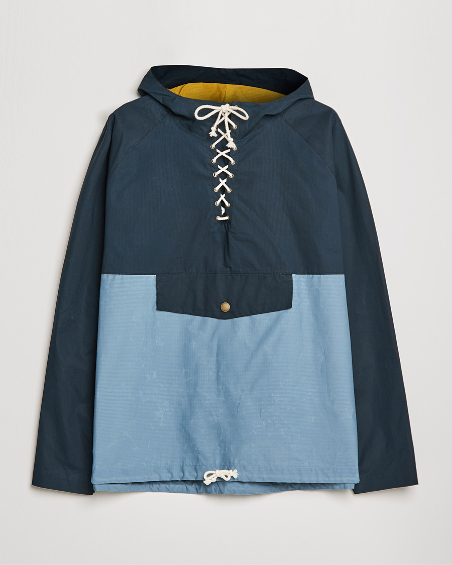 Herre | Jakker | Peregrine | Alpine Waxed Cotton Cagoule Jacket Seafoam