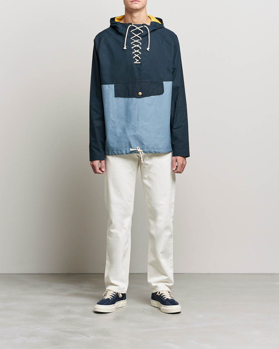 Herre | Jakker | Peregrine | Alpine Waxed Cotton Cagoule Jacket Seafoam