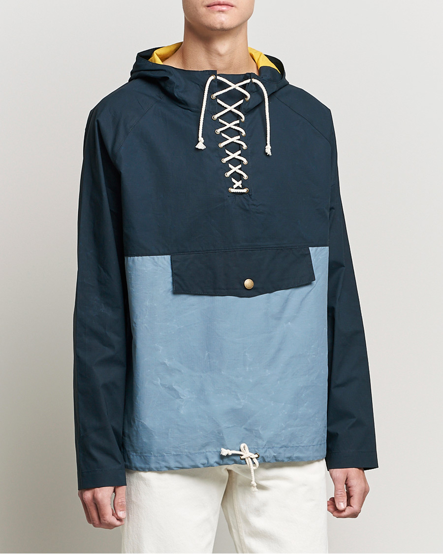 Herre | Jakker | Peregrine | Alpine Waxed Cotton Cagoule Jacket Seafoam