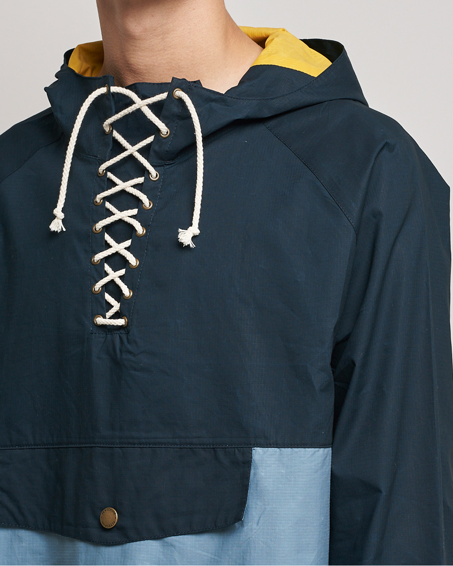 Herre | Jakker | Peregrine | Alpine Waxed Cotton Cagoule Jacket Seafoam