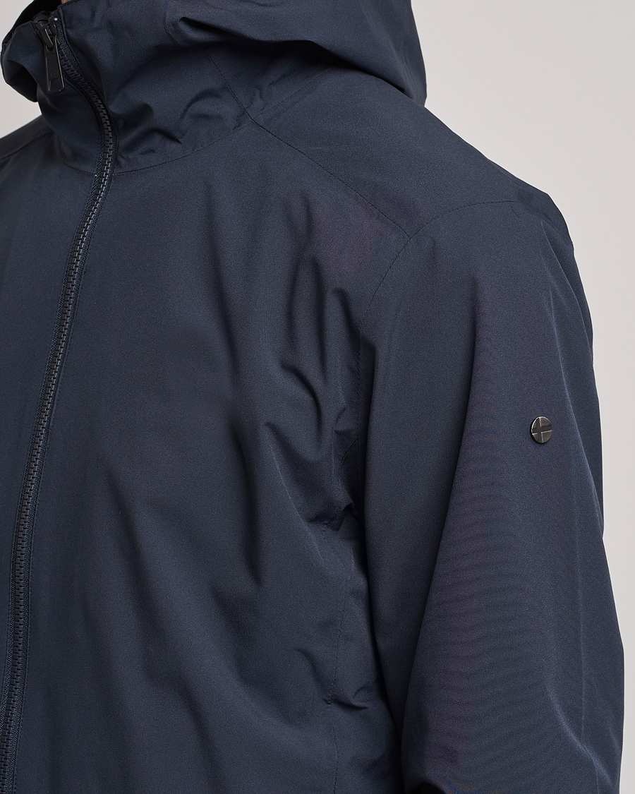 Herre | Jakker | Scandinavian Edition | Hood Waterproof Jacket Midnight Blue
