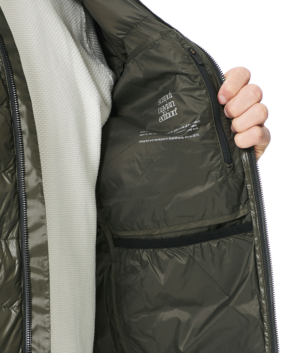 Herre | Jakker | Scandinavian Edition | Met Lightweight Padded Jacket Dark Olive