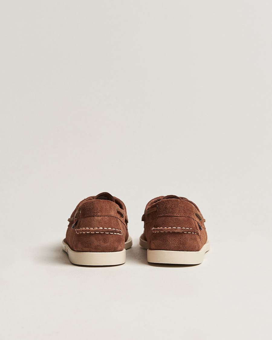 Herre | Seilersko | Sebago | Docksides Suede Boat Shoe Dark Brown