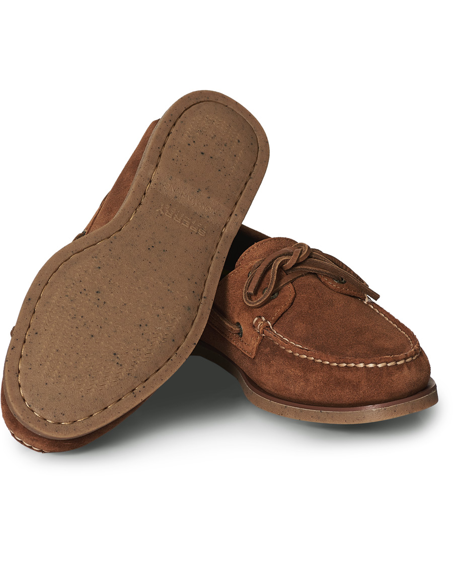 Herre | Sperry Gold Cup Authentic Suede Original Boat Shoe Brown | Sperry | Gold Cup Authentic Suede Original Boat Shoe Brown