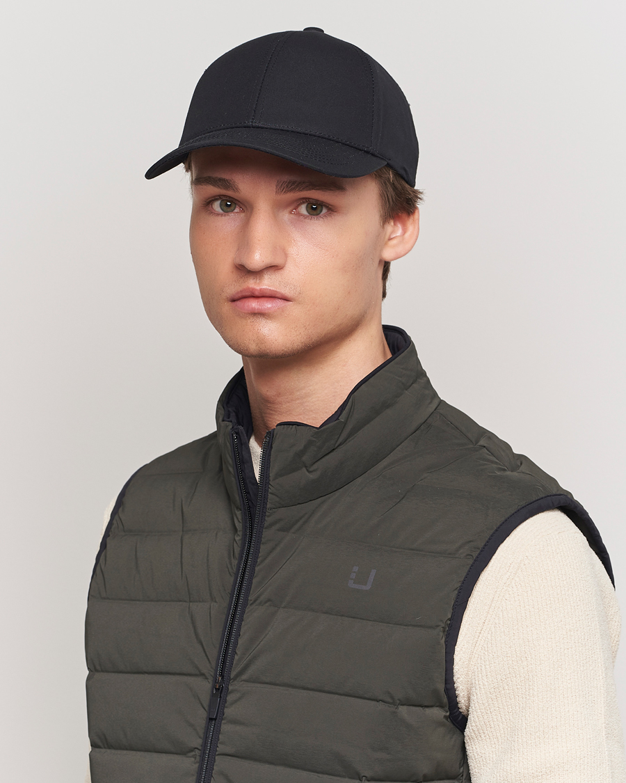 Herre |  | Varsity Headwear | Cotton Cap Ink Black